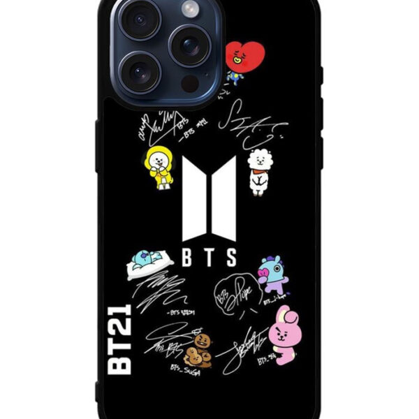 BT21 iPhone 15 Pro Max Case CT8758