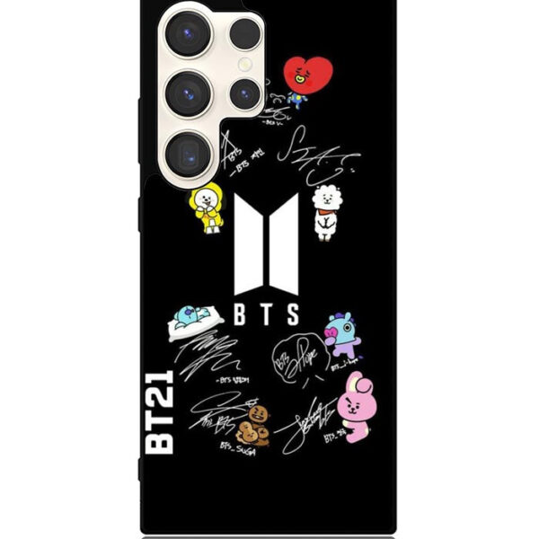 BT21 Samsung Galaxy S24 Ultra Case CT8758