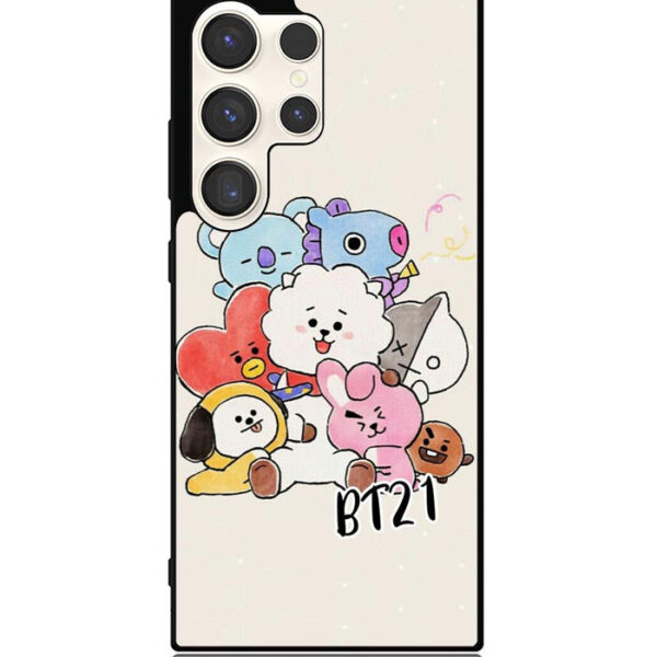 BTS BT21 Samsung Galaxy S24 Ultra Case CT4285
