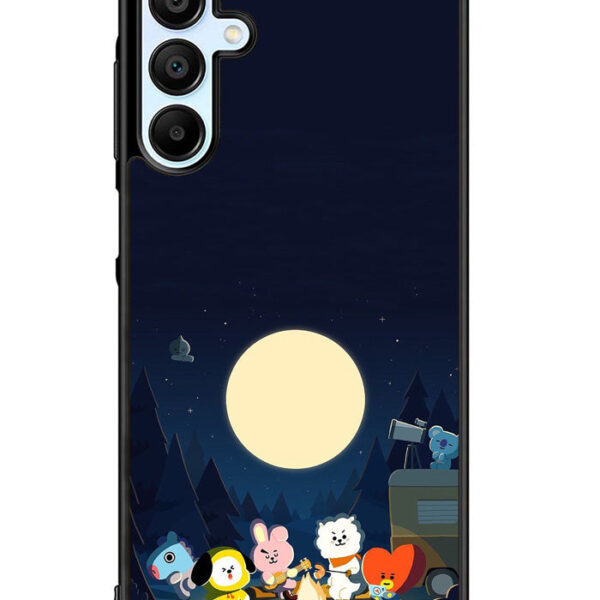 BTS BT21 Team Camping In Forest Samsung Galaxy A15 5G Case CT4303