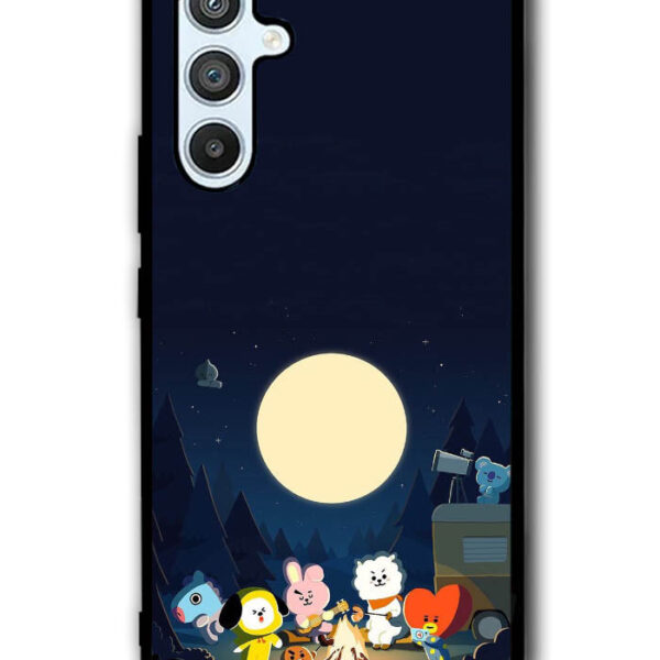 BTS BT21 Team Camping In Forest Samsung Galaxy A54 5G Case CT4303