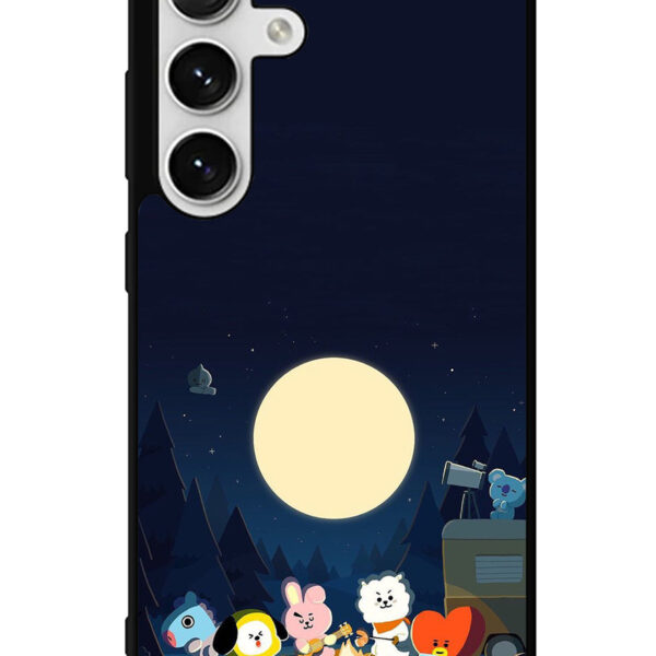 BTS BT21 Team Camping In Forest Samsung Galaxy S24 5G Case CT4303
