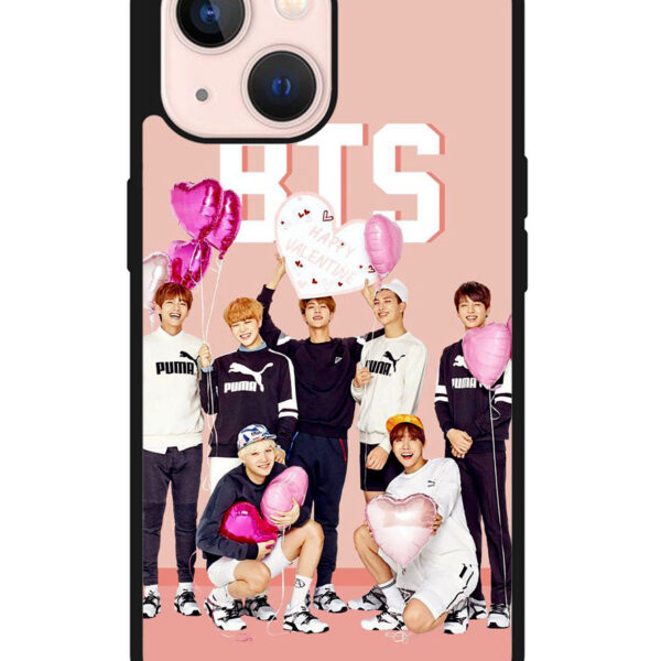 BTS Pink iPhone 13 Mini Case CT0485