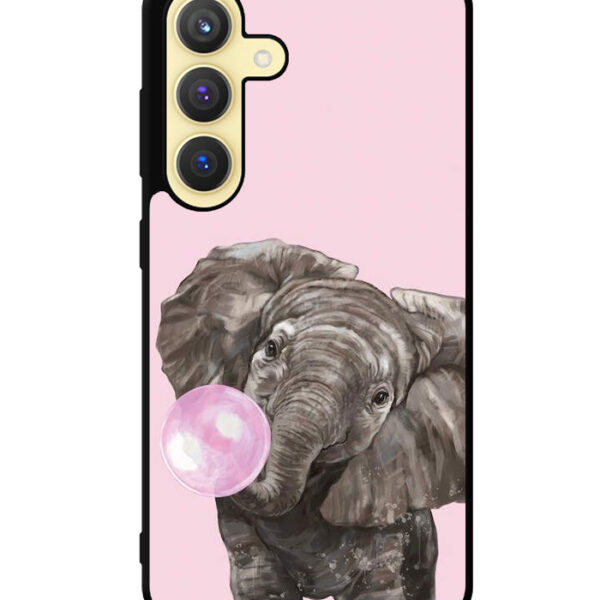Bubble Gum Elephant W Samsung Galaxy S24 Plus Case CT7255