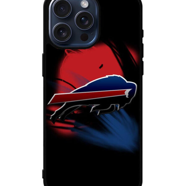 Buffalo Bills Stripe iPhone 15 Pro Max Case CT9492