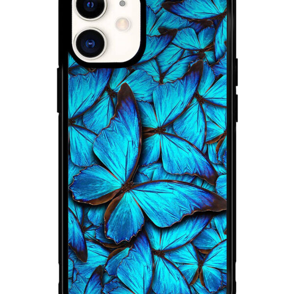 Butterfly Blue iPhone 12 Case CT2584