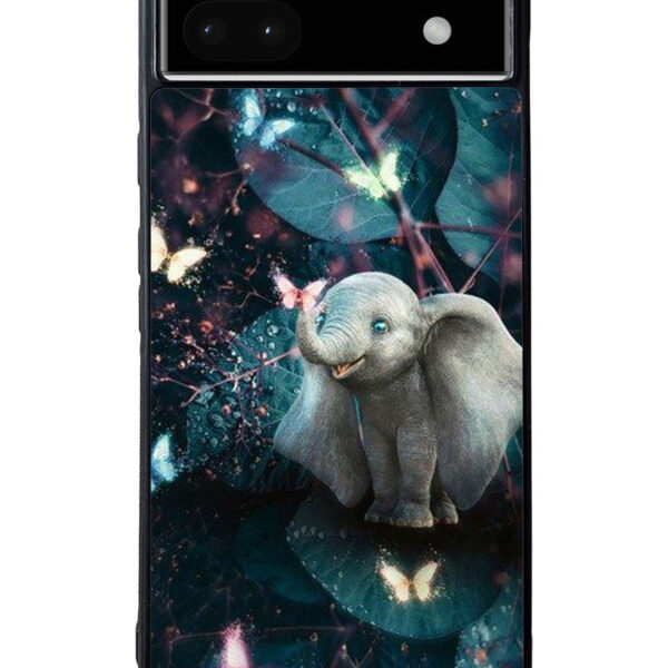 Butterfly Elephant Light F Google Pixel 6A Case CT2583
