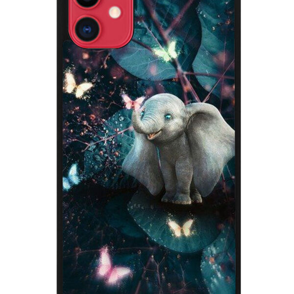 Butterfly Elephant Light F iPhone 11 Case CT2583