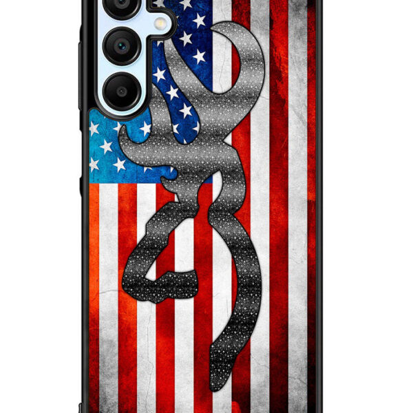 Camo American Flag Samsung Galaxy A15 5G Case CT0844