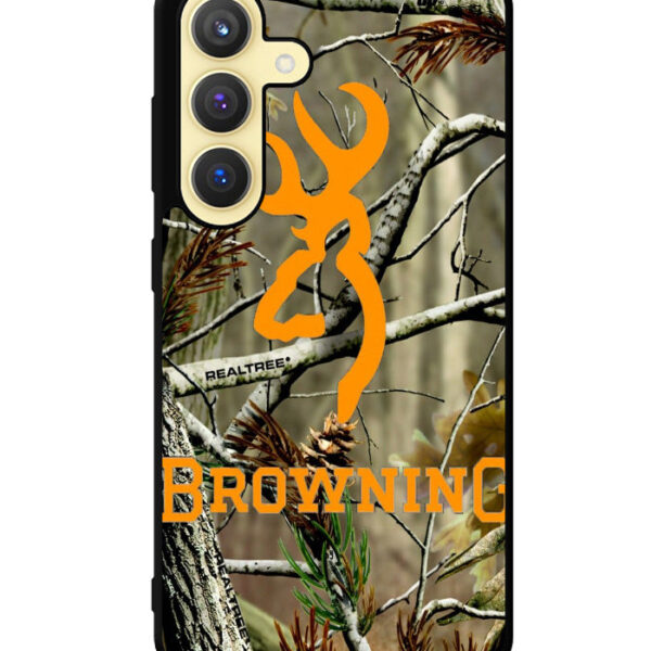 Camo Browning Samsung Galaxy S24 Plus Case CT4384
