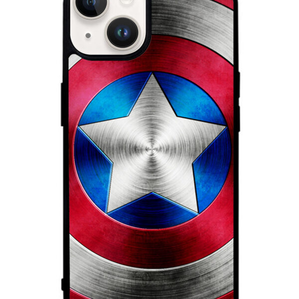 Captain Americ Shield Google iPhone 14 Plus Case CT1238