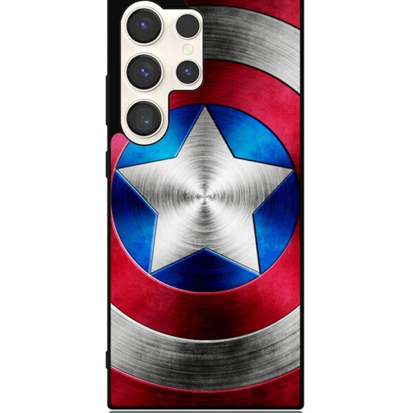 Captain Americ Shield Samsung Galaxy S24 Ultra Case CT1238