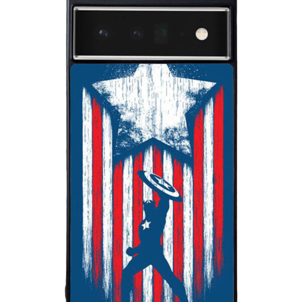Captain America Blue Google Google Pixel 6 Pro Case CT0071