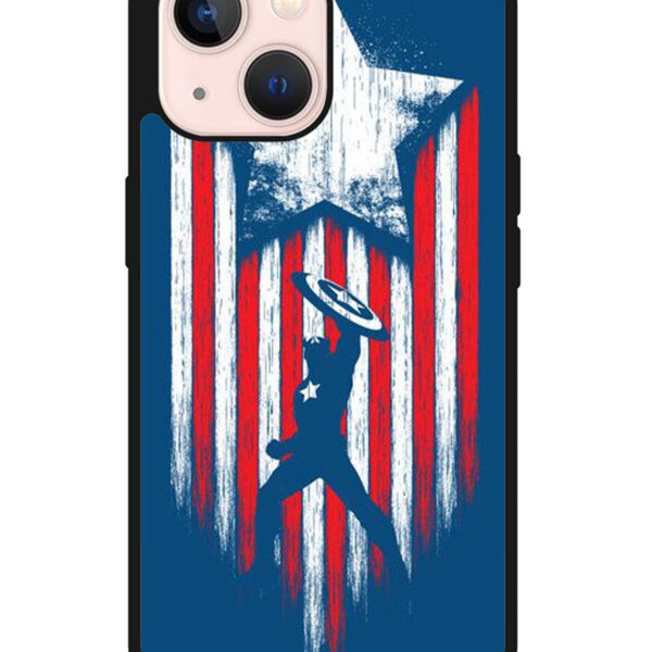 Captain America Blue Google iPhone 13 Mini Case CT0071