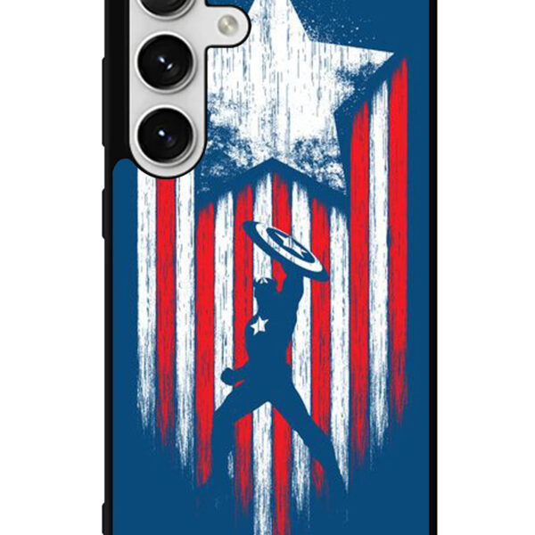 Captain America Blue Samsung Galaxy S24 5G Case CT0071