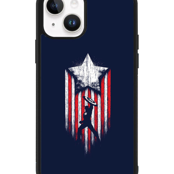 Captain America iPhone 15 Plus Case CT4374