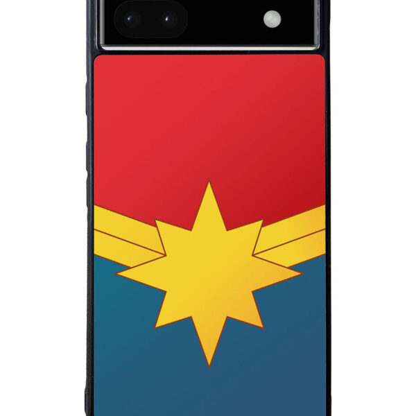 Captain Marvel Logo Google Google Pixel 6A Case CT1884
