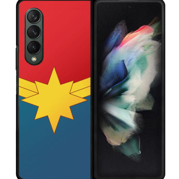 Captain Marvel Logo Google Samsung Galaxy Z Fold 4 5G CT1884