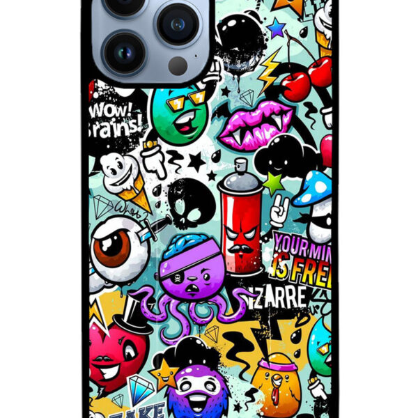 Cartoon Graffiti iPhone 13 Pro Case CT7914