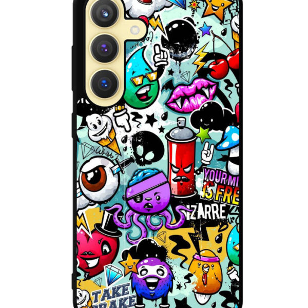 Cartoon Graffiti Samsung Galaxy S24 Plus Case CT8508