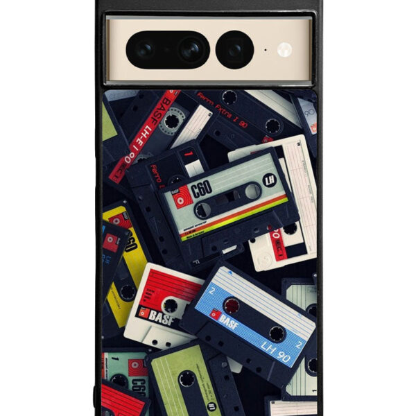 Cassete Retro Tape Google Pixel 7 Pro Case CT8853