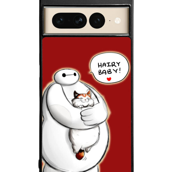 Cat and Baymax Hairy Baby Google Pixel 7 Pro Case CT1809