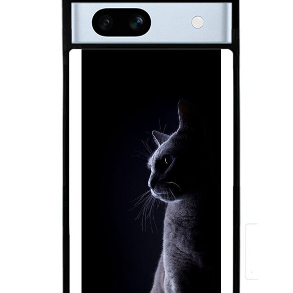 Cat Black White Google Pixel 7A Case CT6019