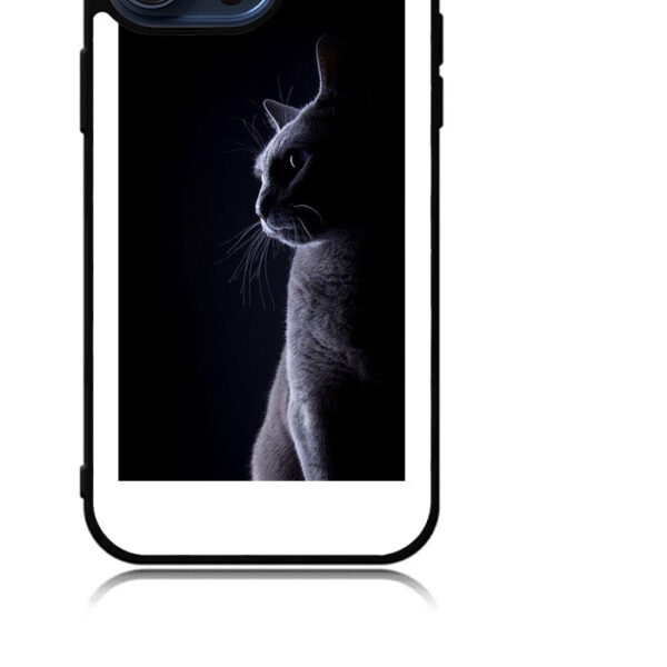 Cat Black White iPhone 15 Pro Max Case CT6019
