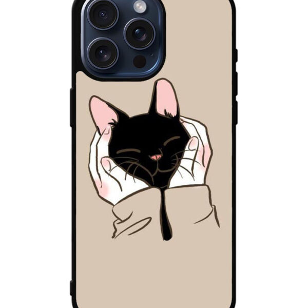 Cat Cute iPhone 15 Pro Max Case CT1892