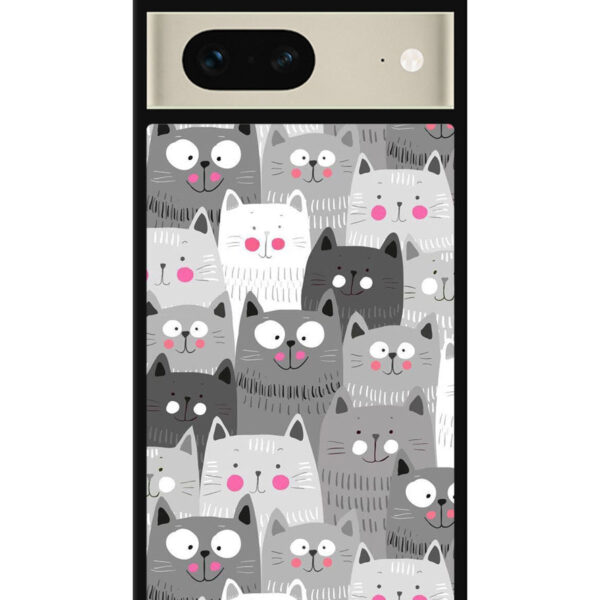 Cat Pattern Google Pixel 7 Case CT4651