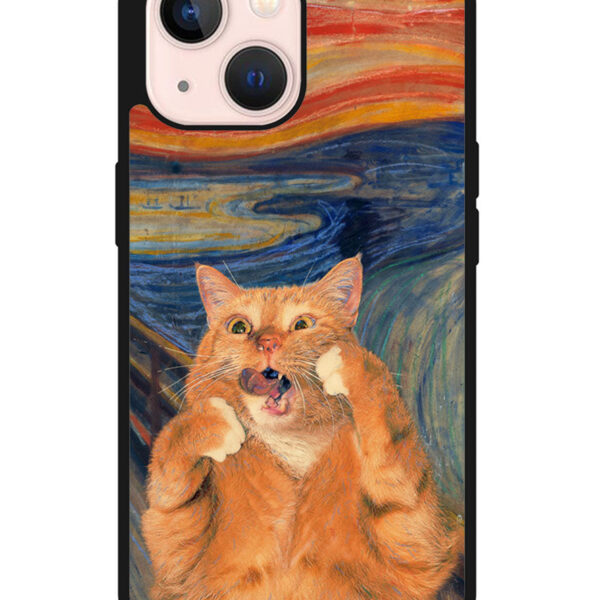 Cat The Scream iPhone 13 Case CT10677