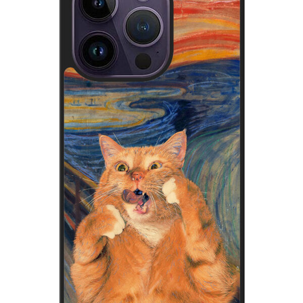 Cat The Scream iPhone Cases , Samsung Galaxy Cases , Google Pixel Cases , Motorola Cases CT10677