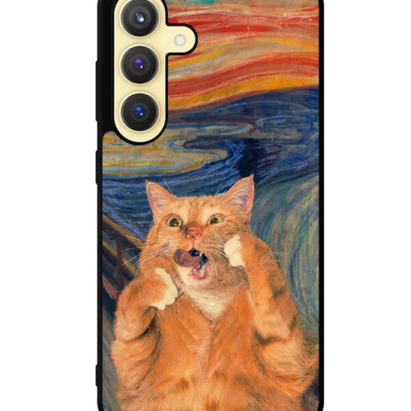 Cat The Scream Samsung Galaxy S24 Plus Case CT10677