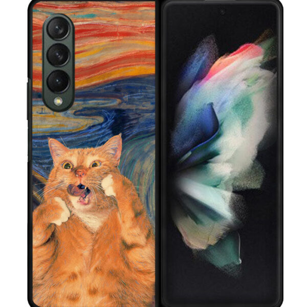 Cat The Scream Samsung Galaxy Z Fold 3 5G CT10677