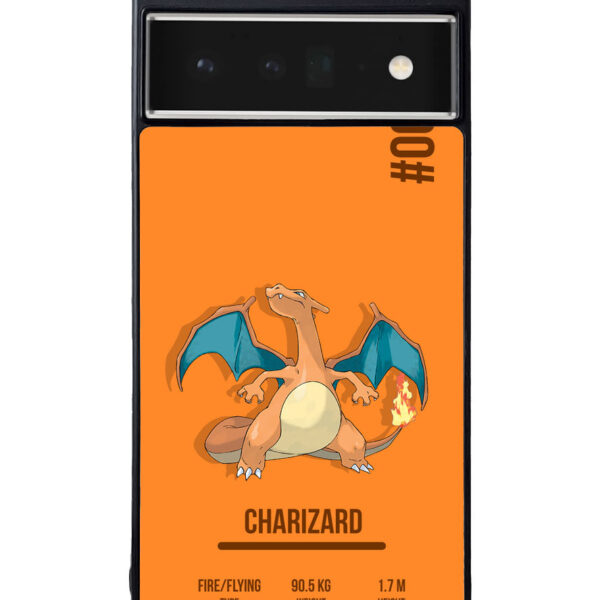 Charizard Pokemon Google Pixel 6 Pro Case CT4652