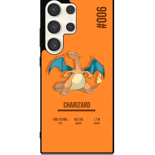 Charizard Pokemon Samsung Galaxy S24 Ultra Case CT6248