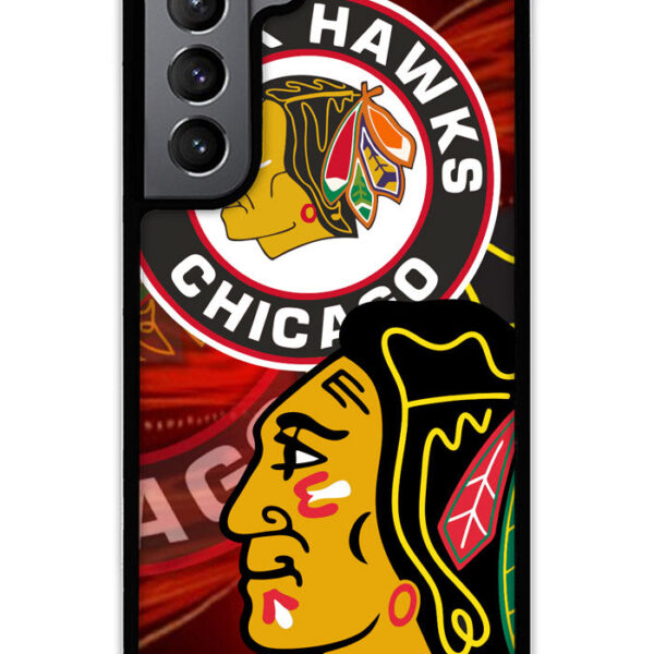 Chicago Blackhawks Logo Samsung Galaxy S22 5G Case CT2696