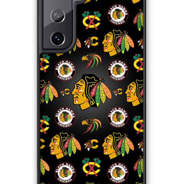 Chicago Blackhawks Pattern Samsung Galaxy S21 Plus 5G Case CT6409