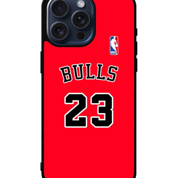 Chicago Bulls iPhone 15 Pro Max Case CT6254