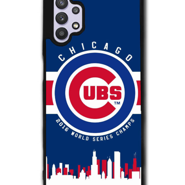 Chicago Cubs 2016 World Series Cahmps Samsung Galaxy A32 5G Case CT2681