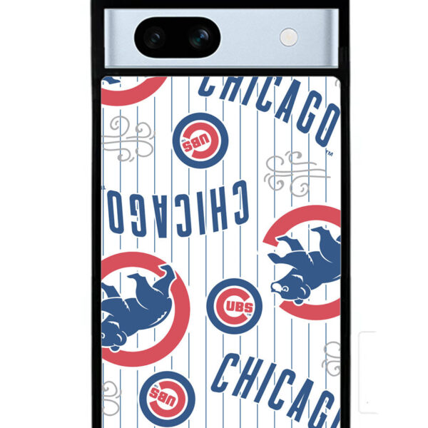 Chicago Cubs Baseball Doodle Google Pixel 7A Case CT7879