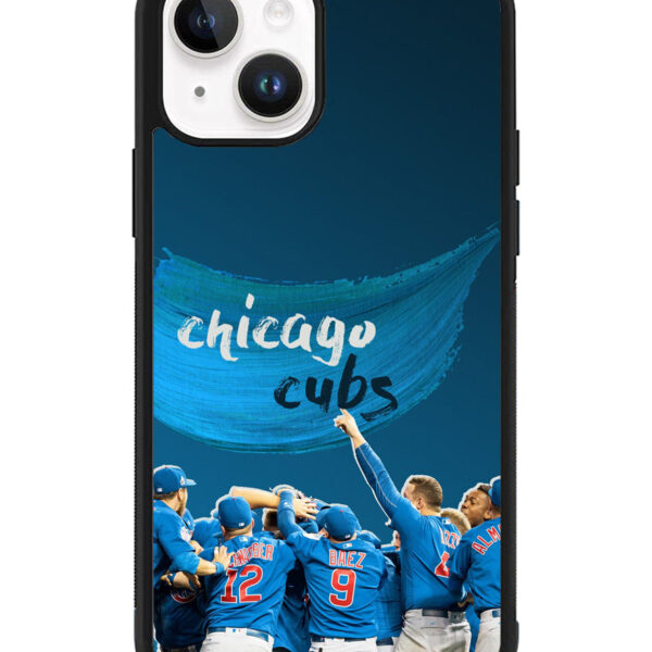 Chicago Cubs Blue iPhone 15 Plus Case CT8478