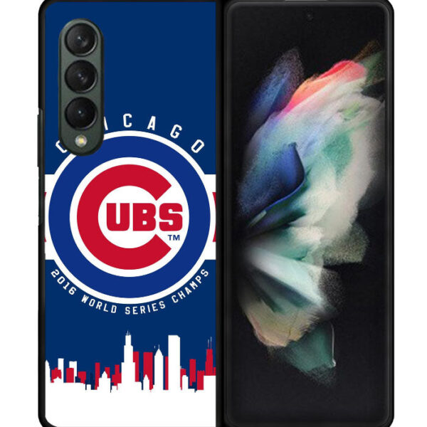 Chicago Cubs Logo Samsung Galaxy Z Fold 3 5G CT0423