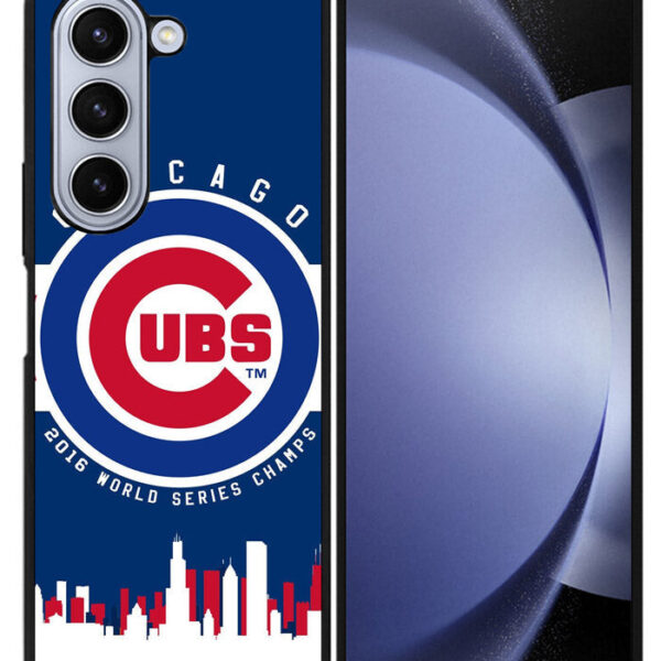 Chicago Cubs Logo Samsung Galaxy Z Fold 5 2023 5G Case CT0423