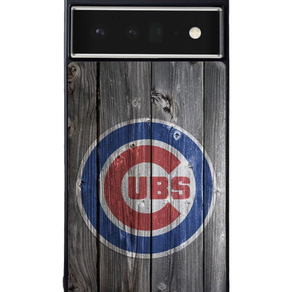 Chicago Cubs Wood Logo Google Pixel 6 Pro Case CT7863