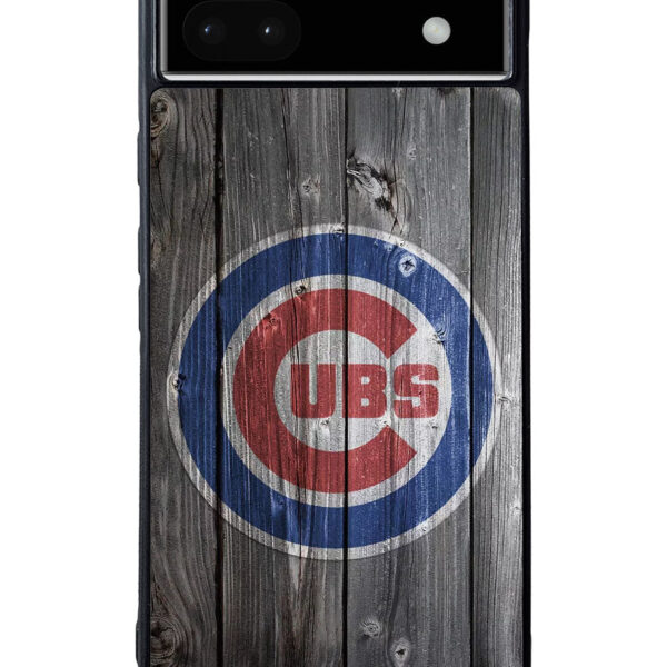 Chicago Cubs Wood Logo Google Pixel 6A Case CT7863