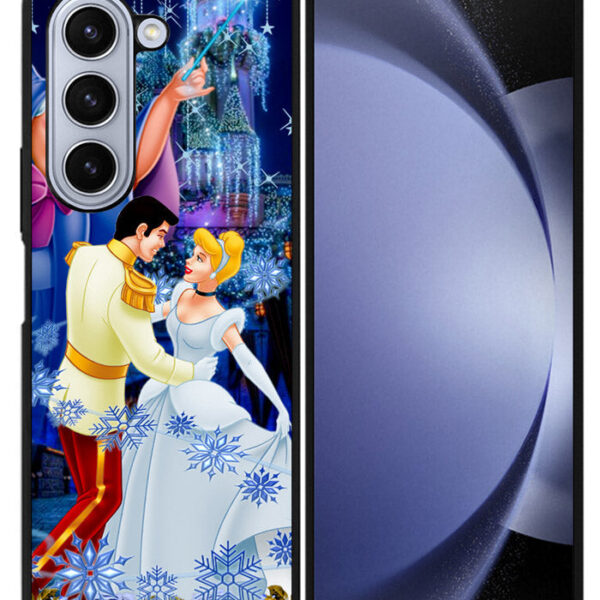 Cinderella and prince Google Samsung Galaxy Z Fold 5 2023 5G Case CT1166