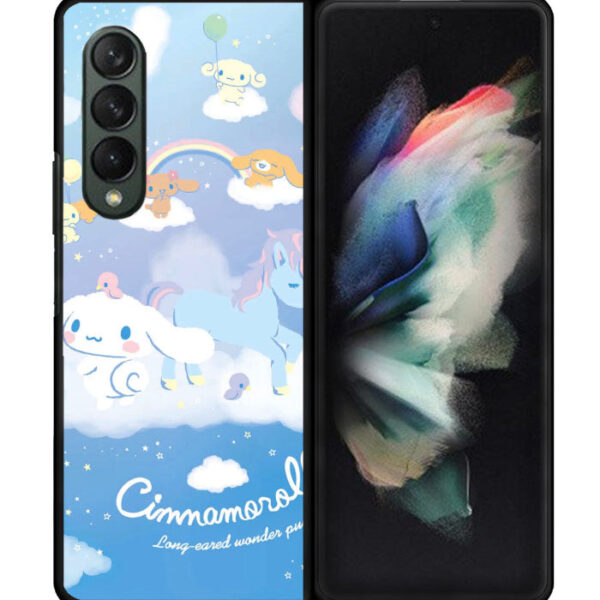 Cinnamorol Sanrio Unicorn Google Samsung Galaxy Z Fold 3 5G CT1122