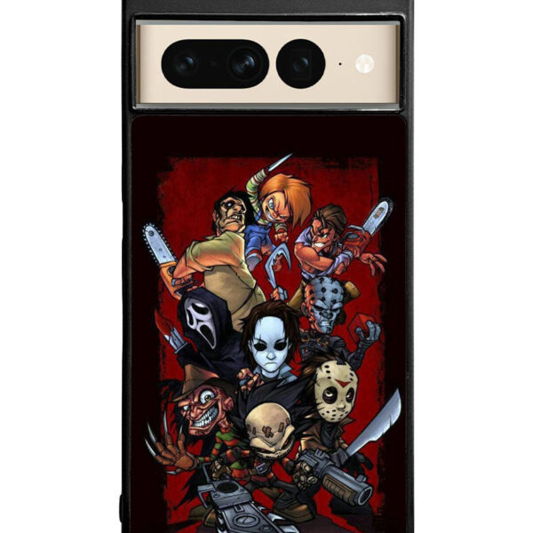 Classic Horror Movie Villains Google Pixel 7 Pro Case CT5737