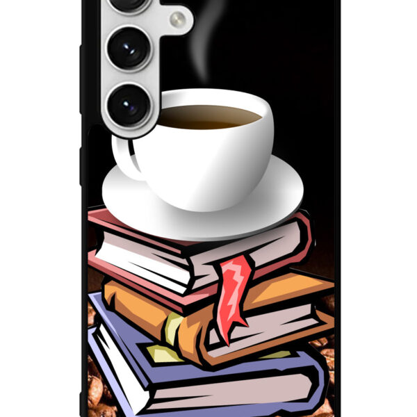 Coffee and Good book Samsung Galaxy S24 5G Case CT4522